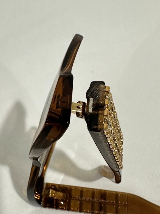 NEW Givenchy GV40076I 57B Brown Gradient Crystal Studded Sunglasses 54-18-145 main image 12